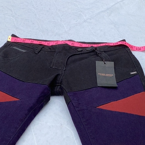 NWT Scotch and Soda jeans with unique colour blocking design. - Picture 14 of 15